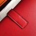Hermes Jige Elan 29 Clutch In Red Swift Calfskin