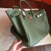 Hermes Birkin 40 Handmade Bag In Canopee Clemence Leather Hermes Birkin 40 Handmade Bag In Canopee Clemence Leather