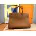 Hermes Birkin 40 Handmade Bag In Gold Clemence Leather Hermes Birkin 40 Handmade Bag In Gold Clemence Leather