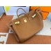Hermes Birkin 40 Handmade Bag In Gold Clemence Leather Hermes Birkin 40 Handmade Bag In Gold Clemence Leather