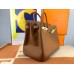 Hermes Birkin 40 Handmade Bag In Gold Clemence Leather Hermes Birkin 40 Handmade Bag In Gold Clemence Leather
