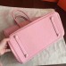 Hermes Birkin 40 Handmade Bag In Pink Clemence Leather Hermes Birkin 40 Handmade Bag In Pink Clemence Leather