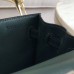 Hermes Kelly Danse Handmade Bag In Dark Green Swift Leather Hermes Kelly Danse Handmade Bag In Dark Green Swift Leather