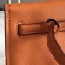 Hermes Kelly Danse Handmade Bag In Orange Swift Leather Hermes Kelly Danse Handmade Bag In Orange Swift Leather