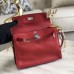 Hermes Kelly Danse Handmade Bag In Red Swift Leather Hermes Kelly Danse Handmade Bag In Red Swift Leather