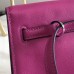 Hermes Kelly Danse Handmade Bag In Rose Purple Swift Leather Hermes Kelly Danse Handmade Bag In Rose Purple Swift Leather