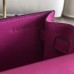 Hermes Kelly Danse Handmade Bag In Rose Purple Swift Leather Hermes Kelly Danse Handmade Bag In Rose Purple Swift Leather