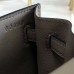 Hermes Kelly Danse Handmade Bag In Grey Swift Leather Hermes Kelly Danse Handmade Bag In Grey Swift Leather
