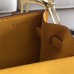 Hermes Kelly Danse Handmade Bag In Yellow Swift Leather Hermes Kelly Danse Handmade Bag In Yellow Swift Leather