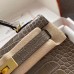Hermes Kelly Mini II Handmade Bag In Taupe Alligator Crocodile Hermes Kelly Mini II Handmade Bag In Taupe Alligator Crocodile