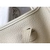Hermes Evelyne III TPM Bag In beton Clemence Leather Hermes Evelyne III TPM Bag In beton Clemence Leather