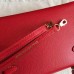 Hermes Kelly Mini II Handmade Bag In Red Epsom Leather Hermes Kelly Mini II Handmade Bag In Red Epsom Leather