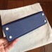 Hermes Kelly Mini II Handmade Bag In Sapphire Epsom Leather Hermes Kelly Mini II Handmade Bag In Sapphire Epsom Leather