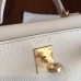 Hermes Kelly Mini II Handmade Bag In Beton Epsom Leather Hermes Kelly Mini II Handmade Bag In Beton Epsom Leather