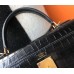 Hermes Kelly 25cm Handmade Bag In Black Embossed Crocodile Leather Hermes Kelly 25cm Handmade Bag In Black Embossed Crocodile Leather