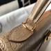 Hermes Kelly 25cm Handmade Bag In Taupe Embossed Crocodile Leather Hermes Kelly 25cm Handmade Bag In Taupe Embossed Crocodile Leather