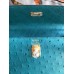 Hermes Kelly 25cm Handmade Bag In Vert Vertigo Ostrich Skin Hermes Kelly 25cm Handmade Bag In Vert Vertigo Ostrich Skin