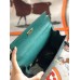 Hermes Kelly 25cm Handmade Bag In Vert Vertigo Ostrich Skin Hermes Kelly 25cm Handmade Bag In Vert Vertigo Ostrich Skin