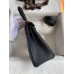Hermes Kelly Retourne 25 Handmade Bag In Black Clemence Leather Hermes Kelly Retourne 25 Handmade Bag In Black Clemence Leather