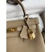 Hermes Kelly Retourne 25 Handmade Bag In Trench Clemence Leather