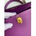 Hermes Kelly Sellier 25 Handmade Bag In Anemone Epsom Calfskin Hermes Kelly Sellier 25 Handmade Bag In Anemone Epsom Calfskin