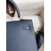 Hermes Kelly Sellier 25 Handmade Bag In Blue Indigo Epsom Calfskin Hermes Kelly Sellier 25 Handmade Bag In Blue Indigo Epsom Calfskin