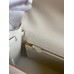 Hermes Kelly Sellier 25 Handmade Bag In Craie Epsom Calfskin Hermes Kelly Sellier 25 Handmade Bag In Craie Epsom Calfskin
