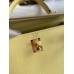 Hermes Kelly Sellier 25 Handmade Bag In Jaune Poussin Epsom Calfskin Hermes Kelly Sellier 25 Handmade Bag In Jaune Poussin Epsom Calfskin
