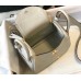 Hermes Lindy Mini Bag In Pearl Grey Clemence Leather GHW Hermes Lindy Mini Bag In Pearl Grey Clemence Leather GHW