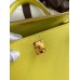 Hermes Kelly Sellier 25 Handmade Bag In Lime Epsom Calfskin Hermes Kelly Sellier 25 Handmade Bag In Lime Epsom Calfskin