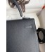 Hermes Kelly Sellier 25 Handmade Bag In Black Epsom Calfskin Hermes Kelly Sellier 25 Handmade Bag In Black Epsom Calfskin