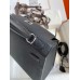 Hermes Kelly Sellier 25 Handmade Bag In Black Epsom Calfskin Hermes Kelly Sellier 25 Handmade Bag In Black Epsom Calfskin