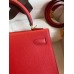 Hermes Kelly Sellier 25 Handmade Bag In Red Epsom Calfskin Hermes Kelly Sellier 25 Handmade Bag In Red Epsom Calfskin