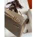 Hermes Kelly Sellier 25 Handmade Bag In Taupe Epsom Calfskin Hermes Kelly Sellier 25 Handmade Bag In Taupe Epsom Calfskin
