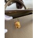Hermes Kelly Sellier 25 Handmade Bag In Taupe Epsom Calfskin Hermes Kelly Sellier 25 Handmade Bag In Taupe Epsom Calfskin