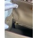 Hermes Kelly Sellier 25 Handmade Bag In Taupe Epsom Calfskin Hermes Kelly Sellier 25 Handmade Bag In Taupe Epsom Calfskin