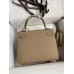Hermes Kelly Sellier 25 Handmade Bag In Trench Epsom Calfskin Hermes Kelly Sellier 25 Handmade Bag In Trench Epsom Calfskin