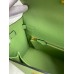 Hermes Kelly Sellier 25 Handmade Bag In Vert Criquet Epsom Calfskin Hermes Kelly Sellier 25 Handmade Bag In Vert Criquet Epsom Calfskin