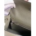 Hermes Kelly Sellier 25 Handmade Bag In Vert De Gris Epsom Calfskin Hermes Kelly Sellier 25 Handmade Bag In Vert De Gris Epsom Calfskin