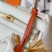 Hermes Kelly Retourne 25 Handmade Bag In Craie Swift Calfskin Hermes Kelly Retourne 25 Handmade Bag In Craie Swift Calfskin