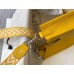 Hermes Evelyne III TPM Bag In Yellow Clemence Leather Hermes Evelyne III TPM Bag In Yellow Clemence Leather