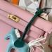 Hermes Kelly Retourne 25 Handmade Bag In Pink Swift Calfskin Hermes Kelly Retourne 25 Handmade Bag In Pink Swift Calfskin