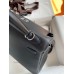 Hermes Kelly Retourne 25 Handmade Bag In Black Swift Calfskin Hermes Kelly Retourne 25 Handmade Bag In Black Swift Calfskin