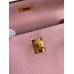 Hermes Kelly Sellier 25 Bicolor Bag in Rose Sakura and Craie Epsom Calfskin Hermes Kelly Sellier 25 Bicolor Bag in Rose Sakura and Craie Epsom Calfskin