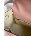 Hermes Kelly Sellier 25 Bicolor Bag in Rose Sakura and Craie Epsom Calfskin Hermes Kelly Sellier 25 Bicolor Bag in Rose Sakura and Craie Epsom Calfskin