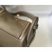 Hermes Lindy Mini Bag In Taupe Clemence Leather GHW Hermes Lindy Mini Bag In Taupe Clemence Leather GHW