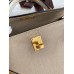 Hermes Kelly Sellier 25 Bicolor Bag in Trench and Craie Epsom Calfskin Hermes Kelly Sellier 25 Bicolor Bag in Trench and Craie Epsom Calfskin