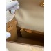 Hermes Kelly Sellier 25 Bicolor Bag in Trench and Gold Epsom Calfskin Hermes Kelly Sellier 25 Bicolor Bag in Trench and Gold Epsom Calfskin