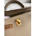 Hermes Kelly Sellier 25 Bicolor Bag in Trench and Taupe Epsom Calfskin