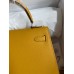 Hermes Kelly Sellier 25 Handmade Bag In Jaune Ambre Epsom Calfskin Hermes Kelly Sellier 25 Handmade Bag In Jaune Ambre Epsom Calfskin